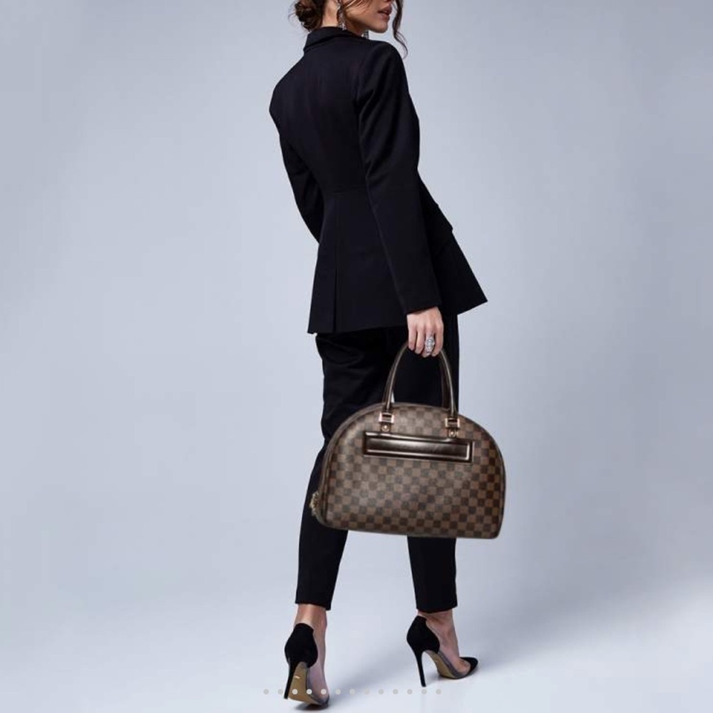 Louis Vuitton Damier Ebene Nolita MM Satchel Vintage (2004) Has COA Excellent!!!